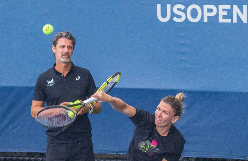 Practice at the 2022 U.S. Open Tennis