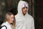 EXCLUSIVE: Mason Greenwood &amp; Girlfriend Harriett Robson are seen for the first time since the charges were dropped against the Premier League Star. Both enjoyed a romantic one night stay at Londons Langham Ho
