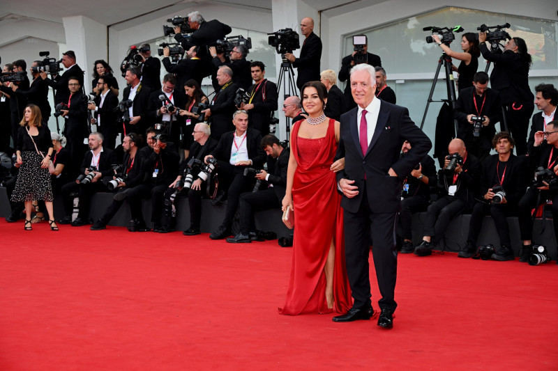 Venice, 80th Venice Film Festival 2023, evening 2 - red carpet of the film "El Conde"