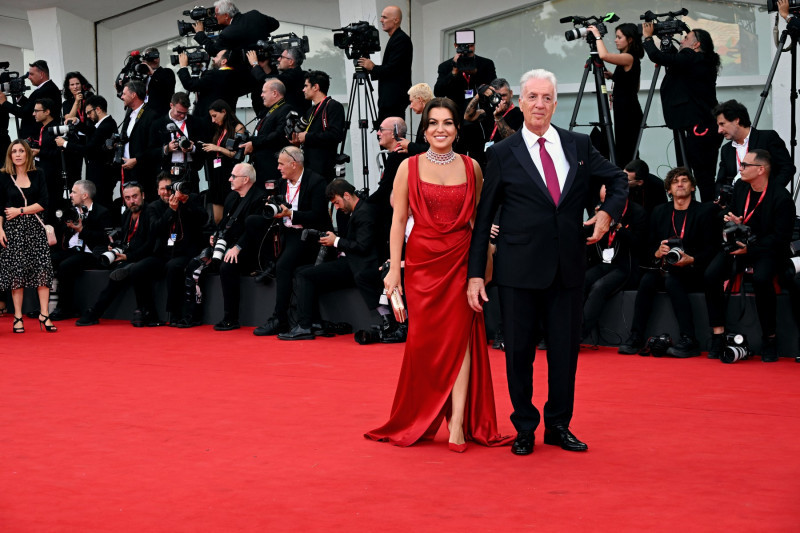 Venice, 80th Venice Film Festival 2023, evening 2 - Red Carpet Film “Ferrari”