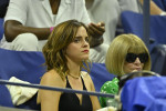 Tennis : Us Open 2023 - Emma Watson avec Anna Wintour dans la tribune officielle - Angleterre Tennis : US open 2023 - 06