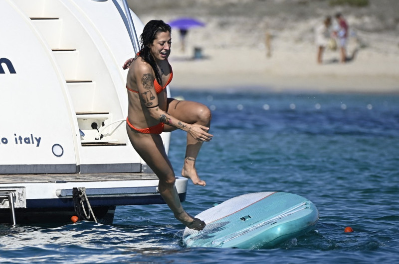Players Of The Spanish Women's Soccer Team Enjoy A Break - Ibiza