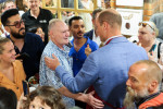 *NO UK PAPER/WEB* Prince William Visits A Pret A Manger In Bournemouth - POOL
