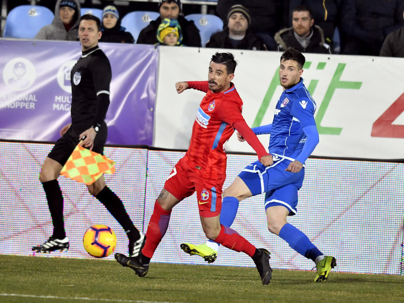 FOTBAL:FC VOLUNTARI-FCSB, LIGA 1 BETANO (2.03.2019)