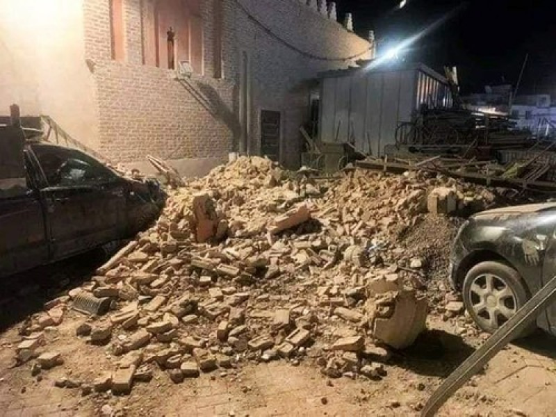 (SPOT NEWS) MOROCCO MARRAKESH EARTHQUAKE AFTERMATH