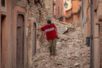 earthquake in Marakech in Morocco killing more than 650 people.