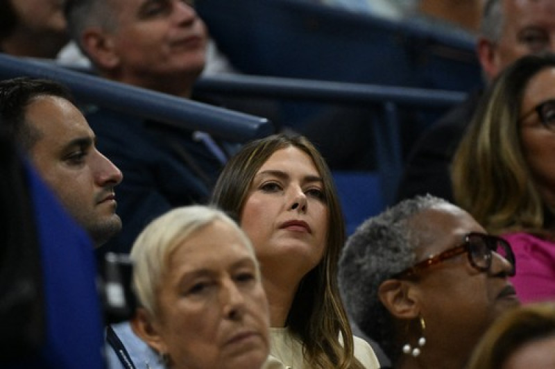 People dans les tribunes de la finale féminine de l'US Open tennis 2023 qui oppose Coco Gauf contre Aryna Sabalenka à New York