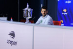 Djokovic in a press conference after winning the Men’s 2023 U.S. Open Tennis Final