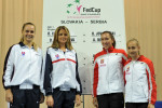 MAGDALÉNA RYBÁRIKOVÁ, DANIELA HANTUCHOVÁ, JELENA JANKOVIČOVÁ, ALEXANDRA KRUNIČOVÁ, sportovkyně, tenistka