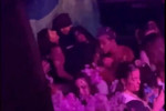*PREMIUM-EXCLUSIVE* Neymar enjoys the nightlife surrounded by girls in Barcelona, Spain as girlfriend Bruna awaits the arrival of their first child together.