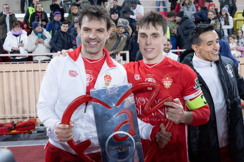 No Tabloids - Match de football caritatif lors de la 3ème édition de la Fight Aids Cup à l'occasion du 45ème festival international du cirque de Monte-Carlo au stade Louis II à Monaco