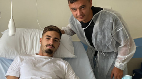 Dragoș Iancu a fost vizitat la spital de cel care i-a rupt piciorul. "Nu mi-am imaginat vreodată!"