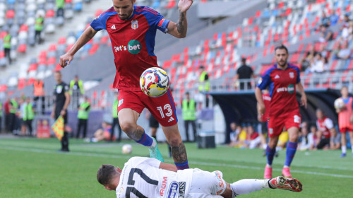 CSA Steaua - U Cluj 1-3. ”Roș-albaștrii” pierd primul meci din Cupa României