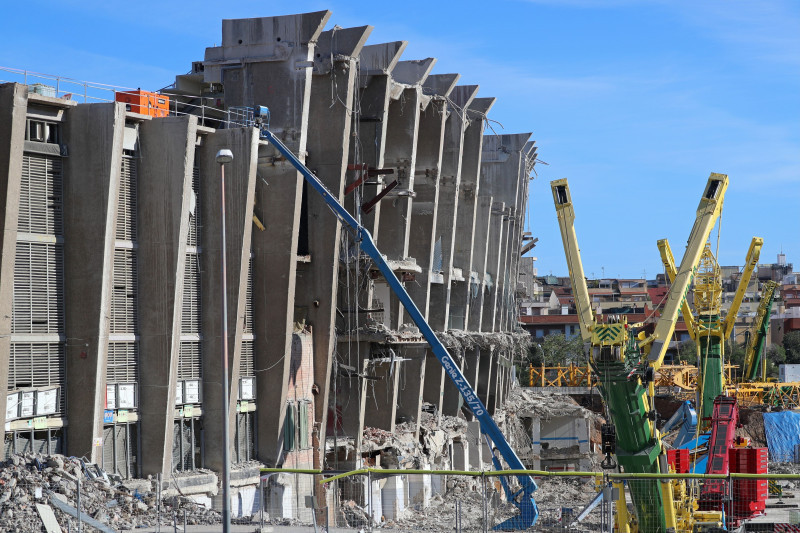 The Camp Nou works are further advanced than expected, Barcelona, Spain - 25 Sep 2023