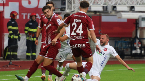 Daniel Paraschiv a acuzat arbitrajul după Hermannstadt - Rapid 1-1