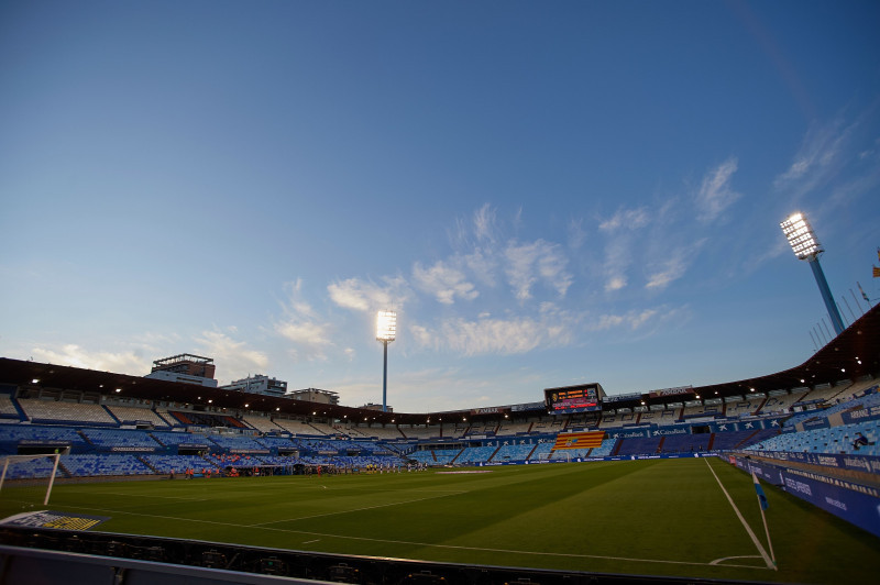Real Zaragoza v AD Alcorcon - La Liga Segunda Division, Spain - 13 Jun 2020