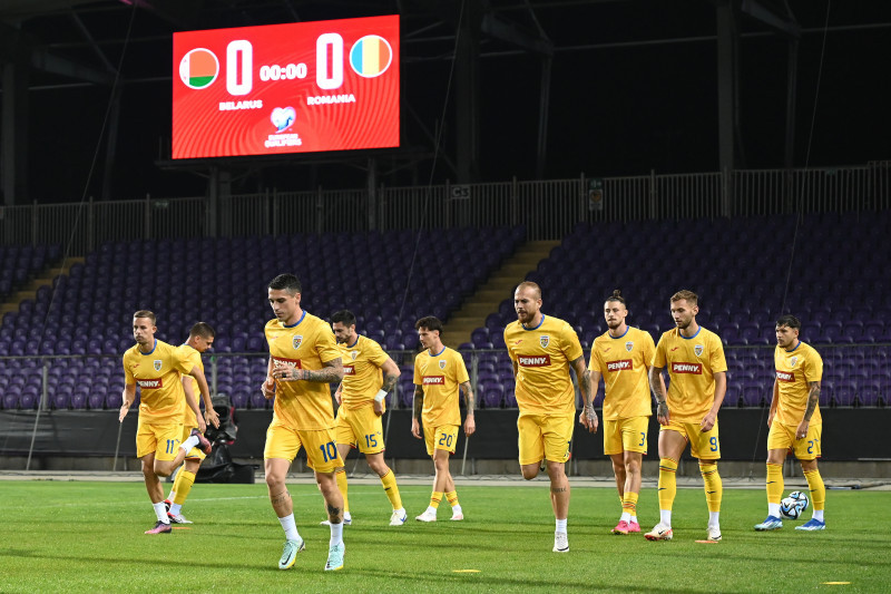 FOTBAL:BELARUS-ROMANIA, PRELIMINARIILE C.E 2024 (12.10.2023)