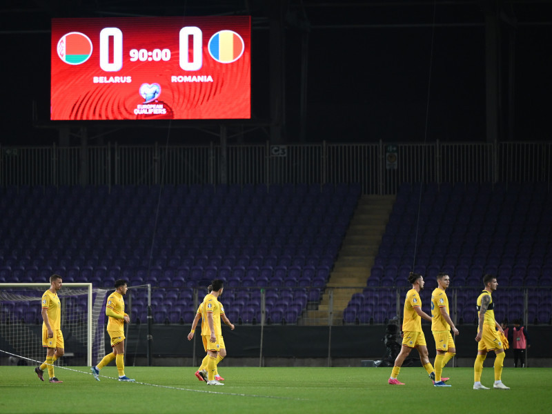 FOTBAL:BELARUS-ROMANIA, PRELIMINARIILE C.E 2024 (12.10.2023)