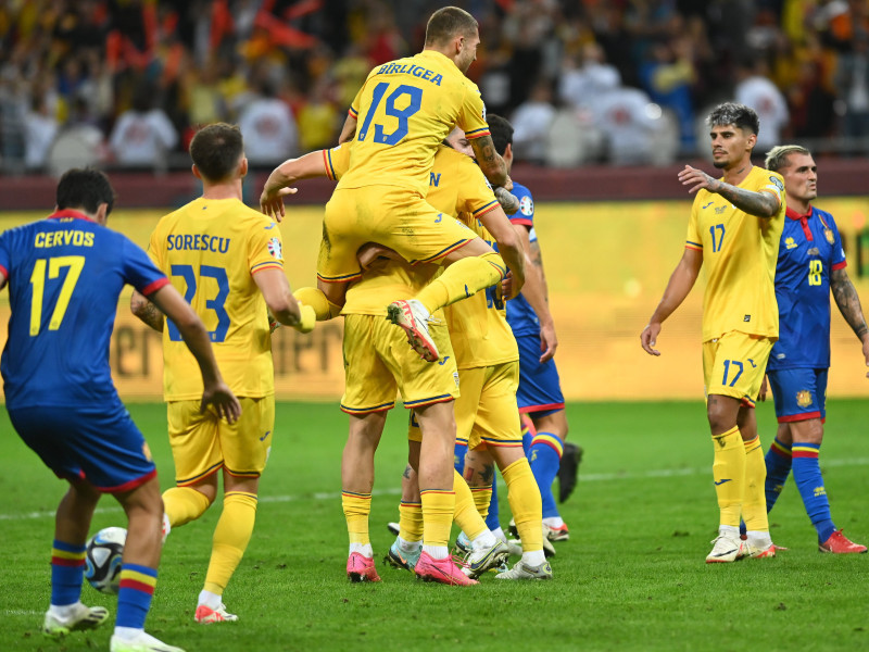 FOTBAL:ROMANIA-ANDORRA, PRELIMINARIILE C.E 2024 (15.10.2023)