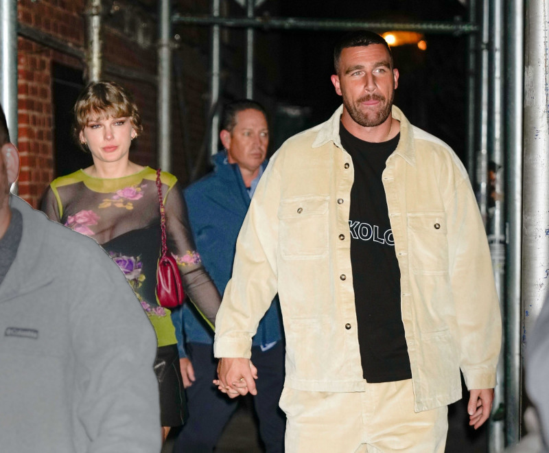Taylor Swift and Travis Kelce Have a Date Night at The Waverly Inn in New York City.