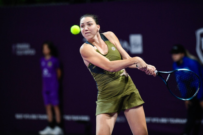 Transylvania Open Round of 32: WTA, Tennis Damen Tennis Damen 250 Tournament in Cluj-Napoca, BT Arena, 16 October 2023 T