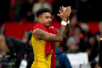 Nottingham Forest's Jesse Lingard applauds the fans at the end of the Premier League match at Old Trafford, Manchester. Picture date: Tuesday December 27, 2022.