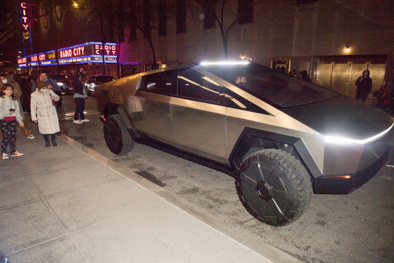 The Tesla Cybertruck is Spotted For The First Time on The Streets of New York City