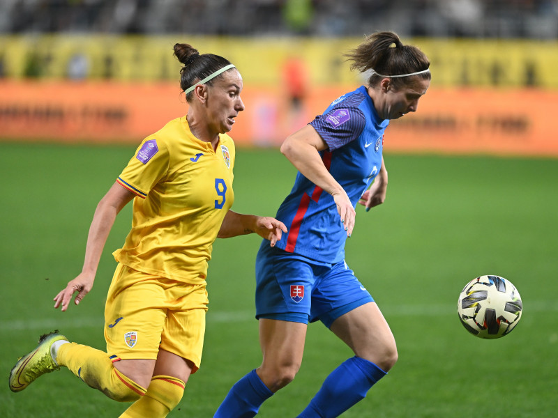 FOTBAL FEMININ:ROMANIA-SLOVACIA, LIGA NATIUNILOR (27.10.2023)