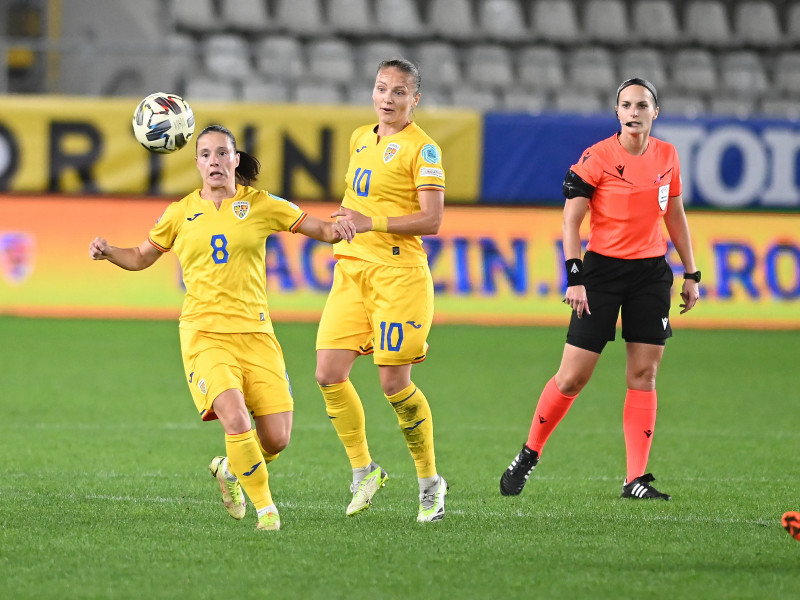 FOTBAL FEMININ:ROMANIA-SLOVACIA, LIGA NATIUNILOR (27.10.2023)