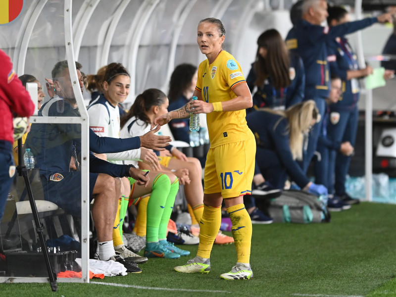 FOTBAL FEMININ:ROMANIA-SLOVACIA, LIGA NATIUNILOR (27.10.2023)