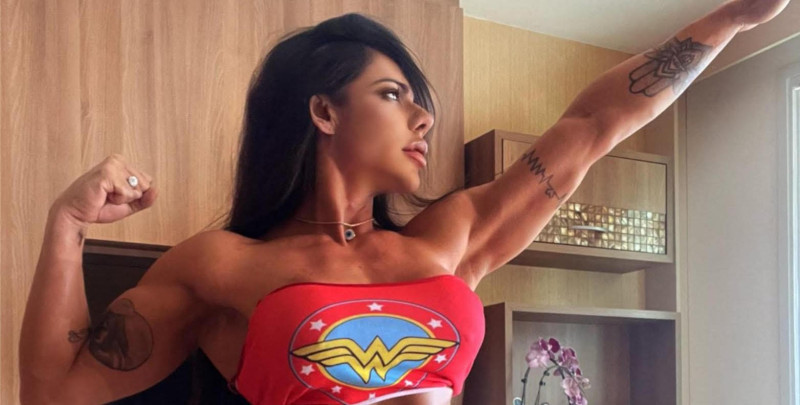 EXCLUSIVE: Ex-Playboy model dubbed 'She Hulk' spends almost Ł9,000 a MONTH on fitness treatments to reach 'physical perfection'