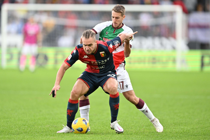 Genoa vs Reggiana - 2023/2024 Frecciarossa Coppa Italia, Italy - 01 Nov 2023