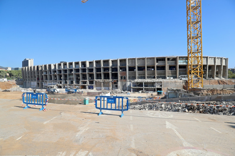 Barcelona City Council grants the license to remodel the Camp Nou, Spain - 12 Oct 2023