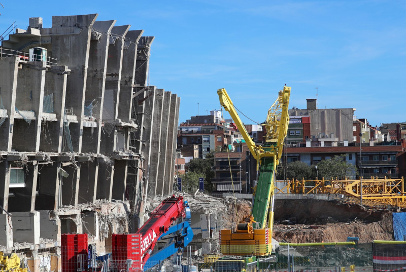 The Camp Nou works are further advanced than expected, Barcelona, Spain - 25 Sep 2023