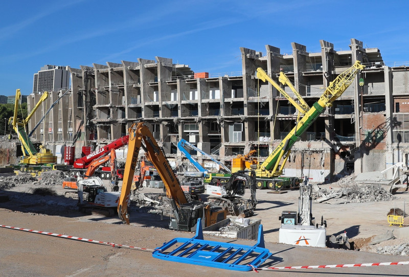 The Camp Nou works are further advanced than expected, Barcelona, Spain - 25 Sep 2023