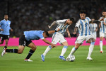 Argentina vs. Uruguay - FIFA World Cup, WM, Weltmeisterschaft, Fussball 2026 Qualifier BUENOS AIRES, ARGENTINA - NOVEMBE