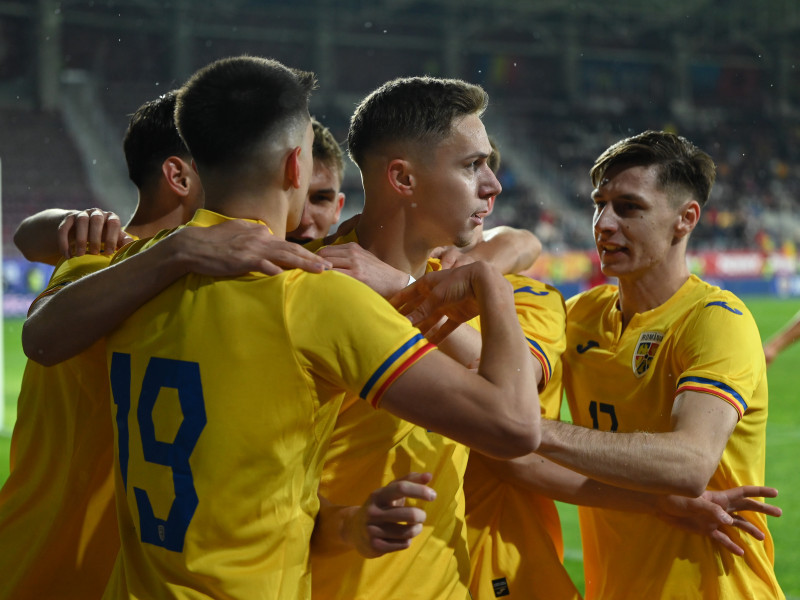 FOTBAL:ROMANIA U21-ALBANIA U21, PRELIMINARIILE EURO 2025 (17.11.2023)