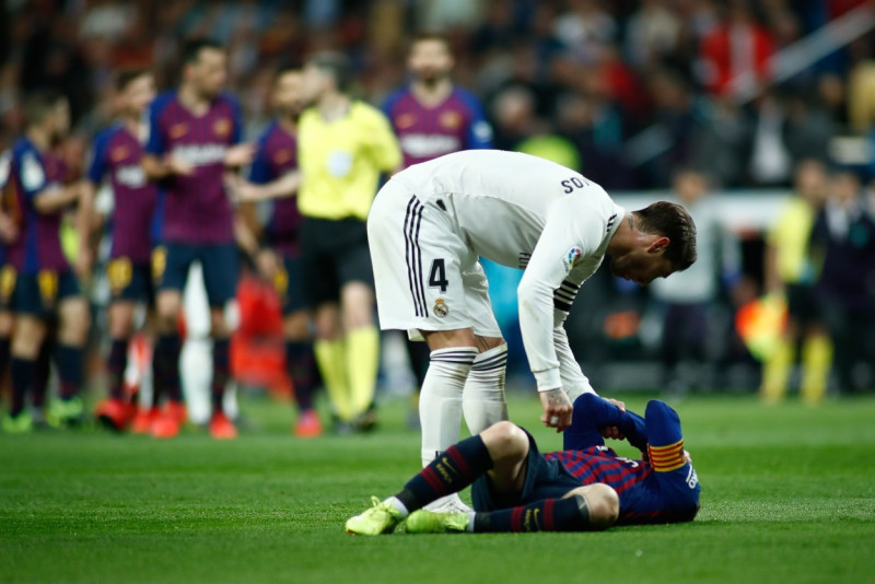 Real Madrid v Barcelona, La Liga, Football, Santiago Bernabeu Stadium, Madrid, Spain - 02 Mar 2019