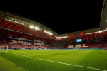 A view inside the stadium before the UEFA Champions League Group G match at the Red Bull Arena, Leipzig. Picture date: Wednesday October 4, 2023.