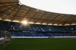 Hamburg, Germany. 23rd May, 2022. Soccer: Bundesliga - Relegation, Hamburger SV - Hertha BSC, Relegation, second leg, Volksparkstadion. View of the stadium before the start of the match. IMPORTANT NOTE: In accordance with the requirements of the DFL Deuts