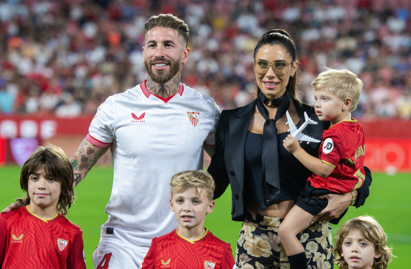 PRESENTACION DE SERGIO RAMOS CON EL SEVILLA FC