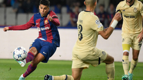Barcelona - Porto 2-1. Seara portughezilor! Veteranul Pepe a deschis scorul, Cancelo și Joao Felix au închis tabela