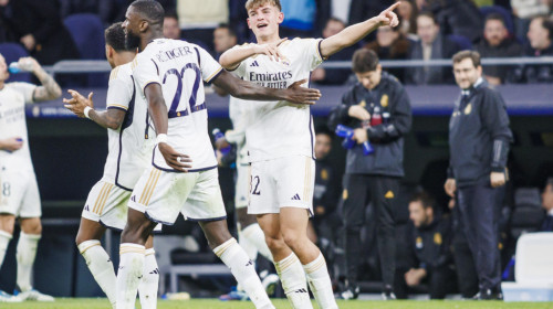 Reacția lui Nico Paz, după ce a marcat primul său gol pentru Real Madrid: ”Îmi pierd mințile”