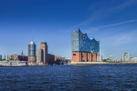 Elbphilharmonie, Hafencity, Elbe, Hamburg, Deutschland