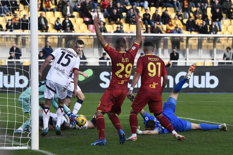 U.S. Lecce vs Bologna FC 1909 - Serie A Tim Championship 2023/24, Stadium "E. Giardiniero - Via Del Mare", Puglia/Lecce, Italy - 03 Dec 2023