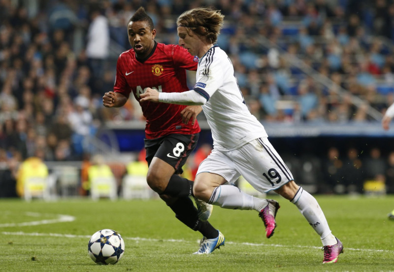 Real Madrid v Manchester United, Champions League Last 16 first leg football match, Bernabeu, Madrid, Spain - 13 Feb 2013