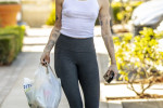 *EXCLUSIVE* Miley Cyrus puts on a VERY sexy display going braless for a trip to the drug store!!!