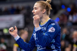 Katharina Filter (Buxtehuder SV, 20) jubelt, VfL Oldenburg - Buxtehuder SV, Handball, Frauen, DHB Pokal Olymp Final 4, 2