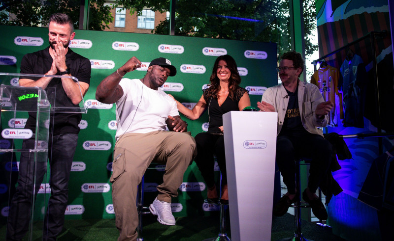 EFL Partner Launch, Football, Classic Football Shirts, London, UK - 25 Jul 2023