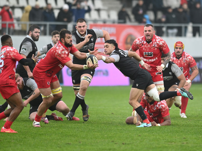 RUGBY:STIINTA BAIA MARE-DINAMO BUCURESTI, LIGA NATIONALA DE RUGBY (9.12.2023)